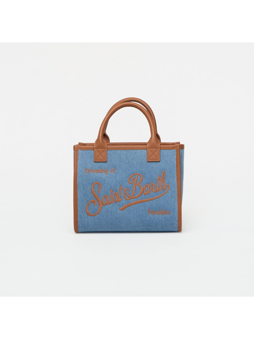 Kabelka MC2 Saint Barth Vanity Bag Midi Bag Denim Grain Leather Universal